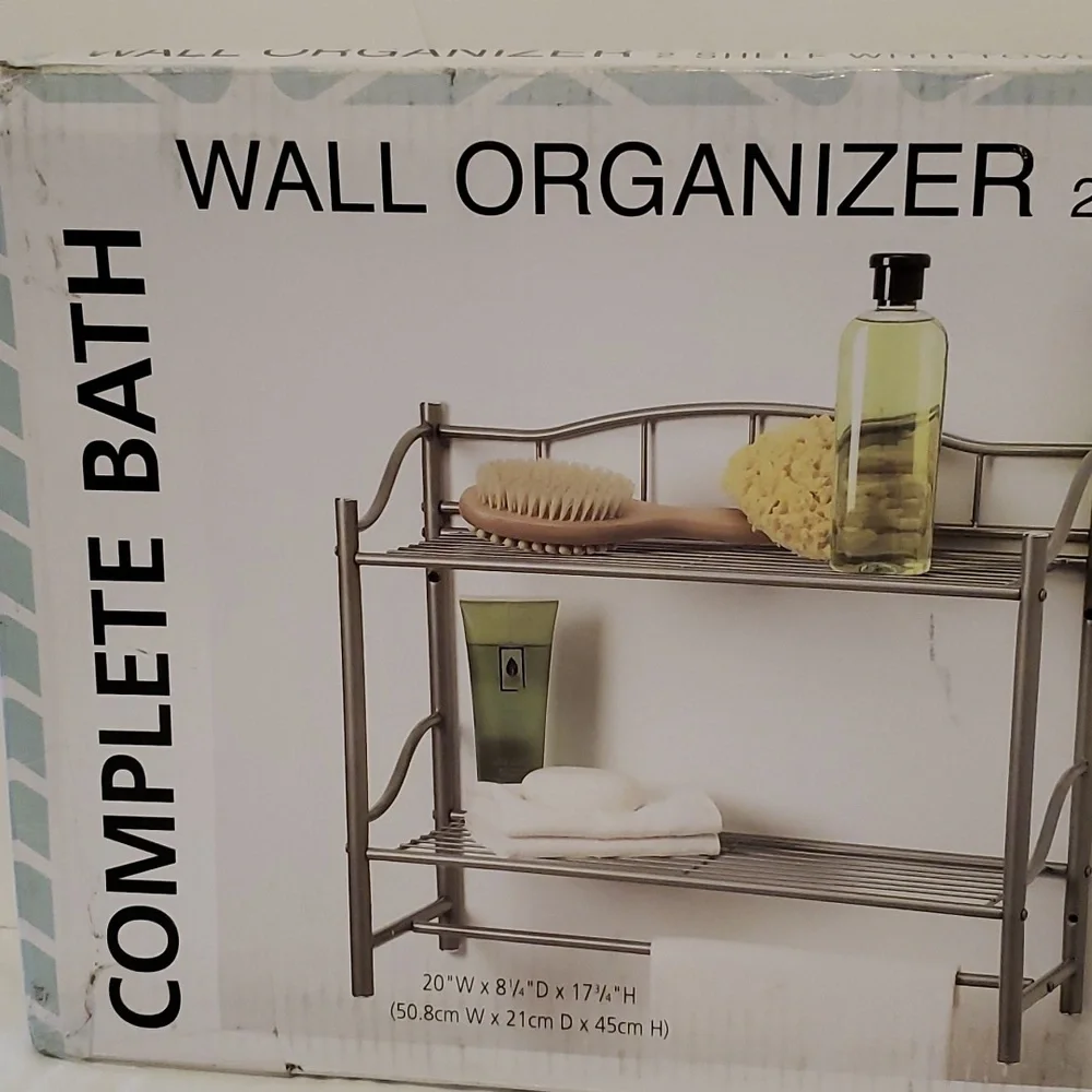 Complete Bath Wall Organizer